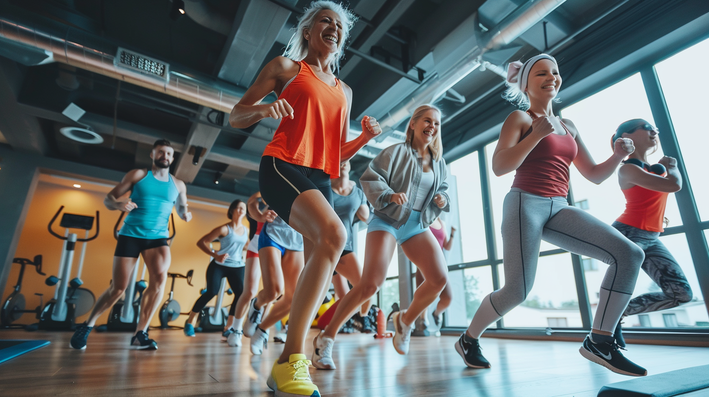 Тренер працює з людьми різного віку